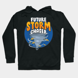 Funny Future Storm Chaser Tornado & Hurricane Pun Hoodie